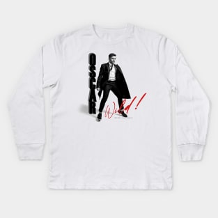 Oscar Isaac (Oscar... wild!) Kids Long Sleeve T-Shirt